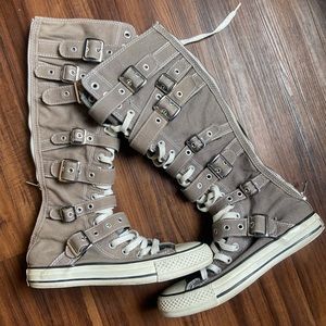 Knee High Buckle Converse